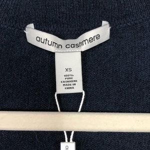 Autumn Cashmere Sweaters - Autumn Cashmere Long Maxi Cashmere Navy Cardigan Autumn Cashmere Sweaters - Autumn Cashmere Long Maxi Cashmere Navy Cardigan